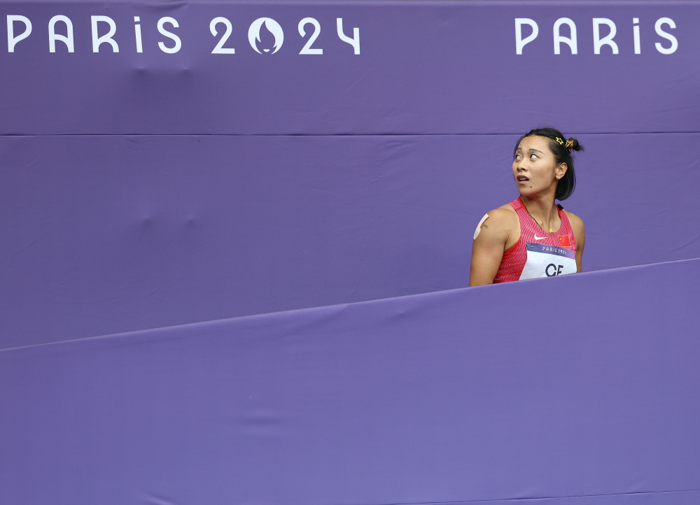 巴黎奥运会丨田径——葛曼棋亮相女子100米比赛(3)