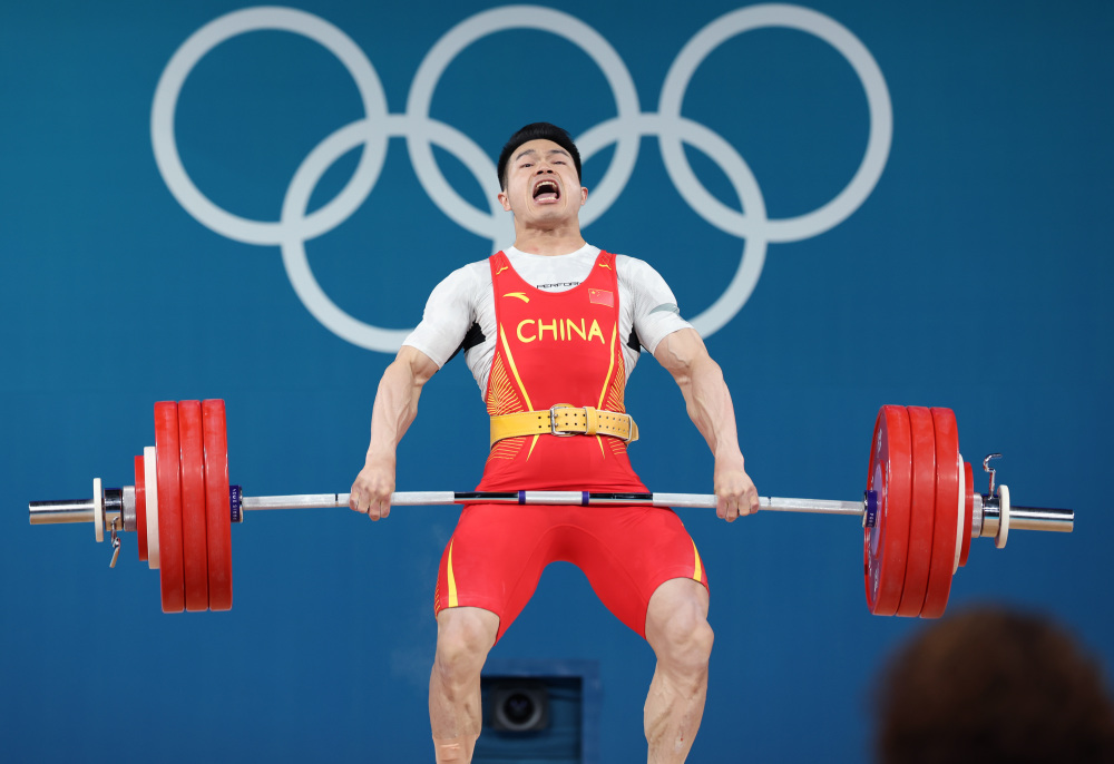 巴黎奥运会丨举重——男子73公斤级:石智勇无缘奖牌(2)