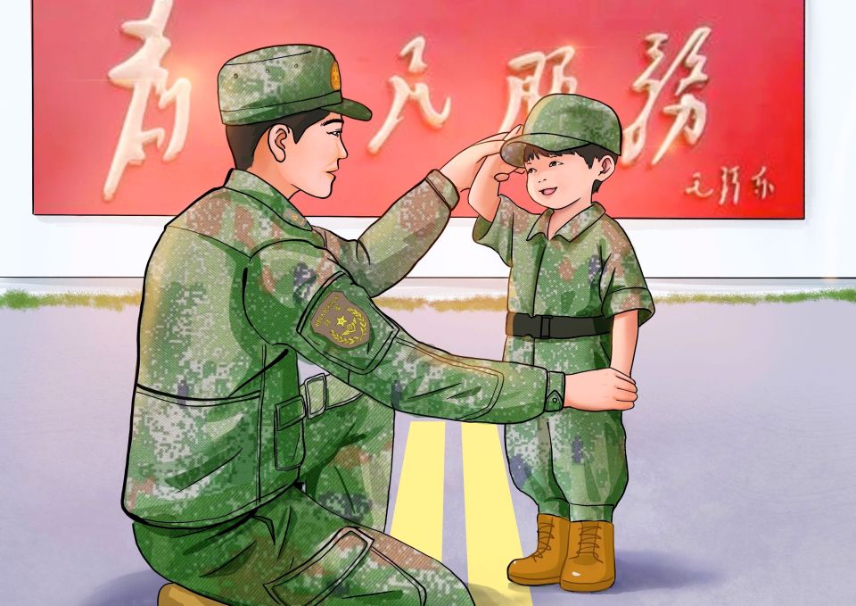 漫画空间|军味"六一" 欢乐"童享"