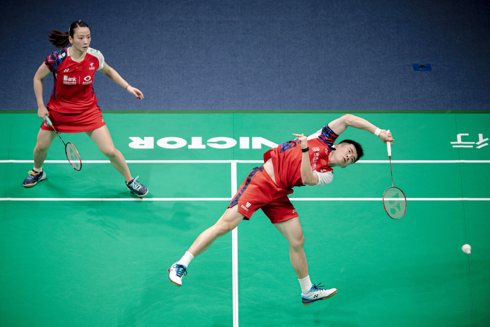 羽毛球亚锦赛郑思维黄雅琼无缘混双决赛