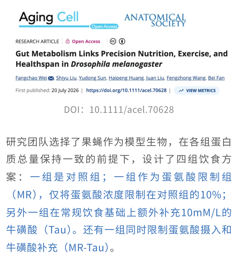 颠覆！少吃肉蛋奶，寿命延长近35%？首都医科大学：限制这种氨基酸，补充牛磺酸，搭配规律运动，不仅能延长寿命，还能稳住生育能力_腾讯新闻