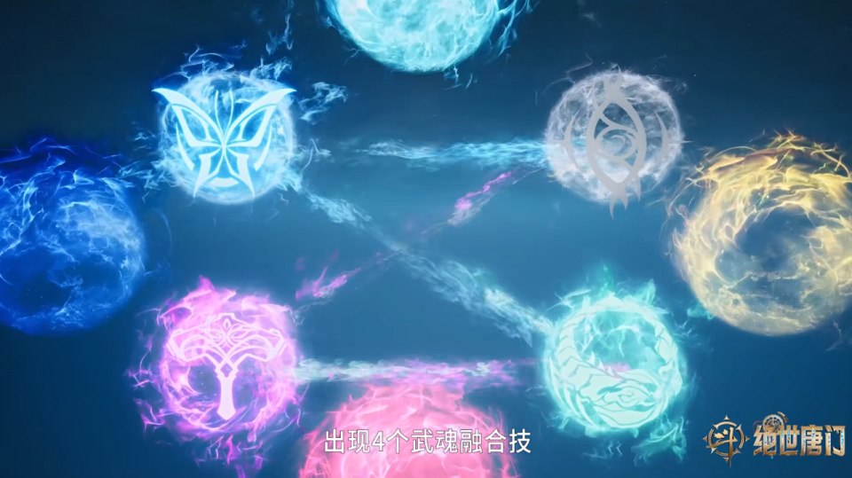 霍雨浩王冬解锁新的武魂融合技,周漪说错了一点,不是四个是五个_腾讯