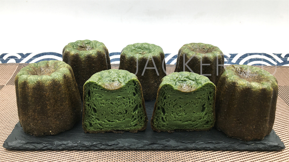 抹茶可丽露,清新抹茶风味,独特法式小甜点