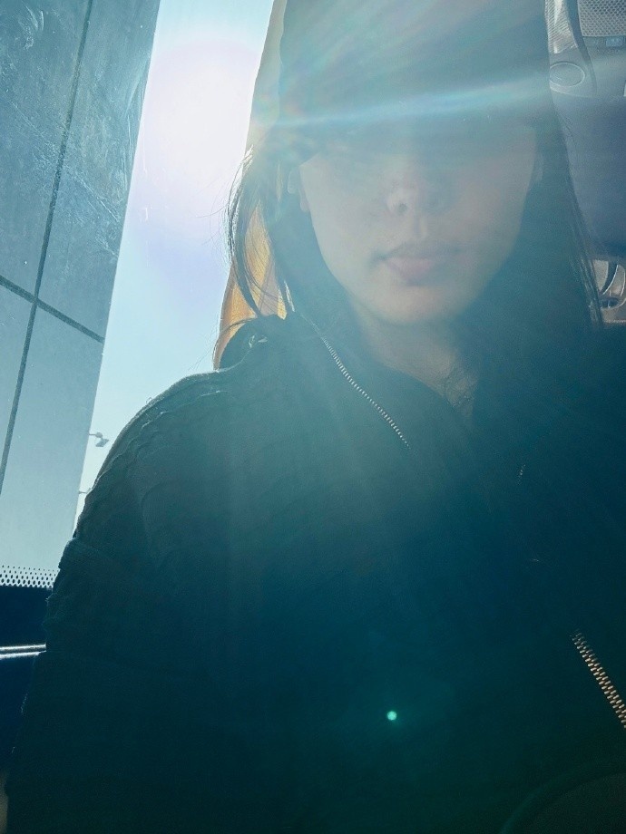 内蒙古女篮球员张茹晒近照