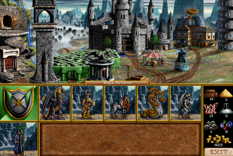 英雄无敌2这才是最喜欢的种族只用一个兵种横扫整个地图