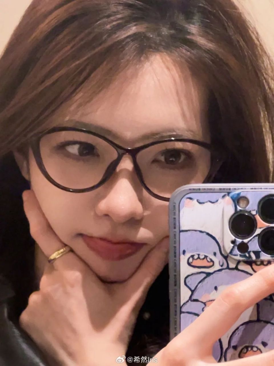 【lpl希然】希然戴上眼镜,化身文艺学姐