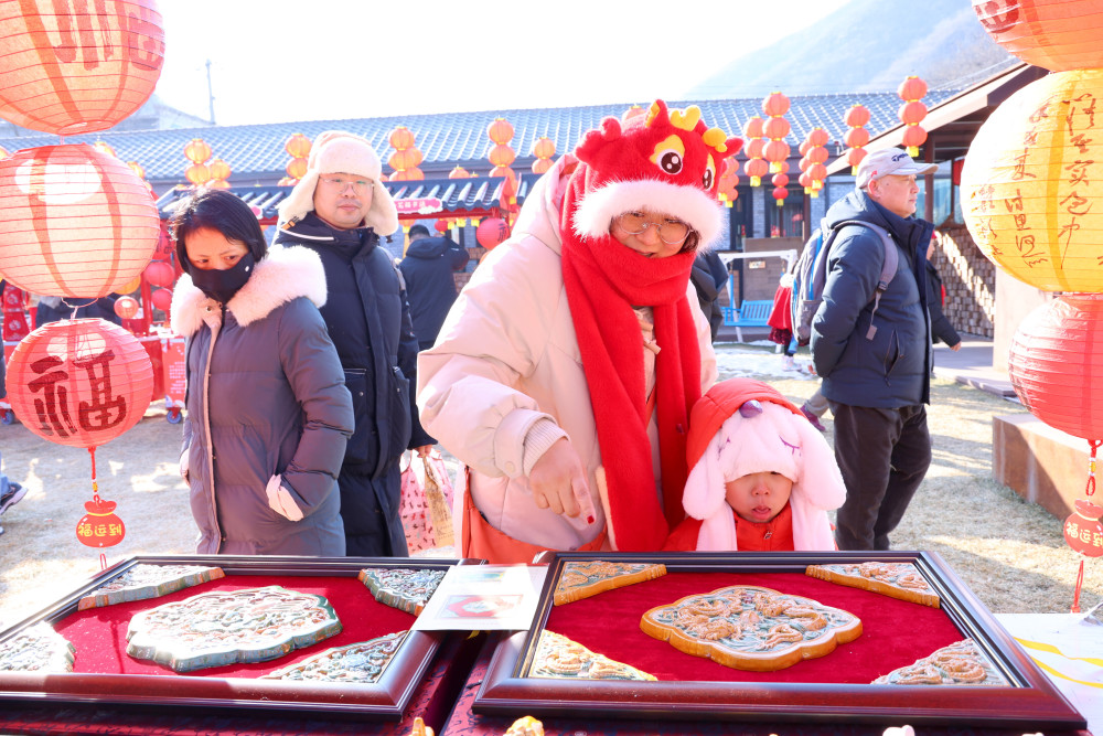 和非遗面对面门头沟区王平镇年货大集开市