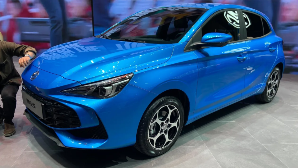 关键在于国内卖不卖,上汽名爵mg3日内瓦车展实拍曝光_腾讯新闻