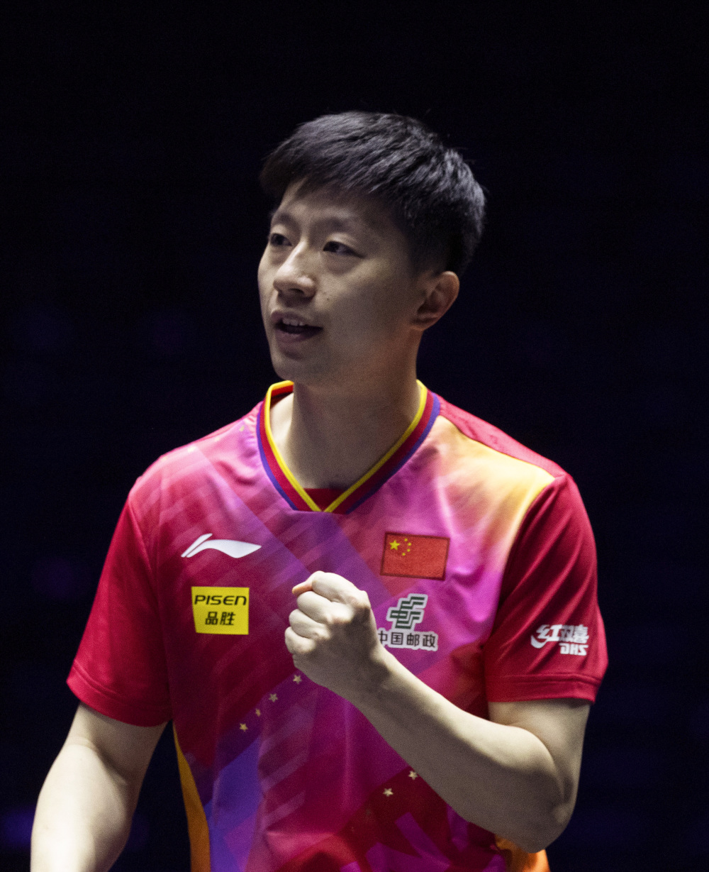 乒乓球——仁川冠军赛:马龙晋级男单八强