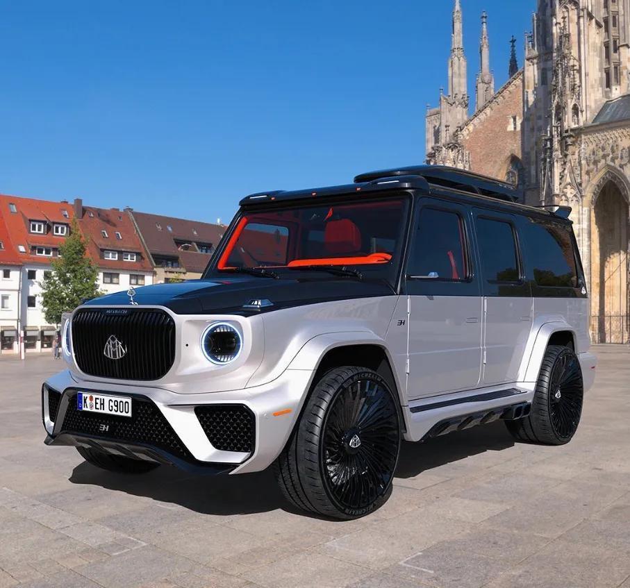 迈巴赫g900进港实拍,配12缸引擎,全球限量50台_腾讯新闻