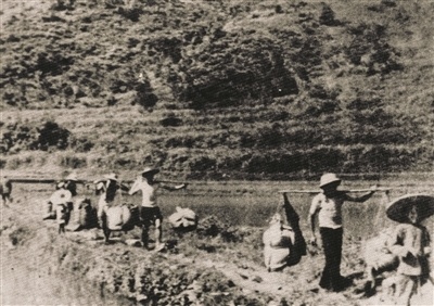 1940年赵镭饷、李佳琦惠宝地区送粮支援