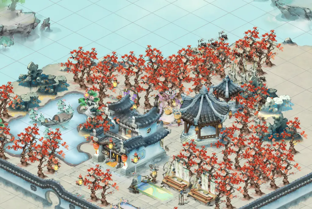 成为梦幻西游的一园之主!联动庭院瑶池仙境到底有多大?