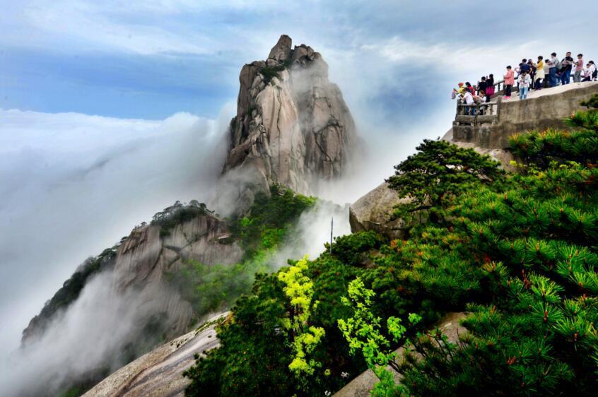 古南岳天柱山图片