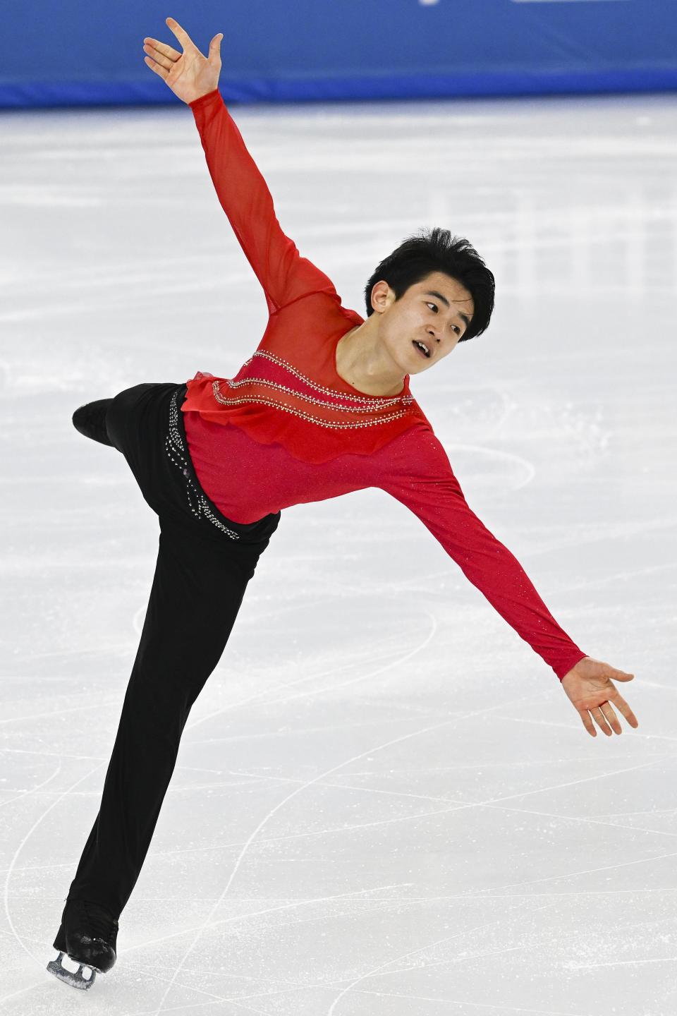 花样滑冰——男单自由滑赛况