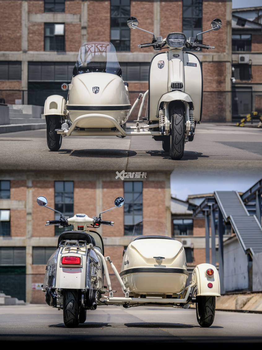 文艺青年的新玩具 试驾ra gp250边三轮