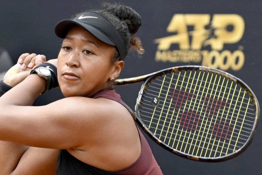 网球——意大利公开赛:大坂直美晋级(2)