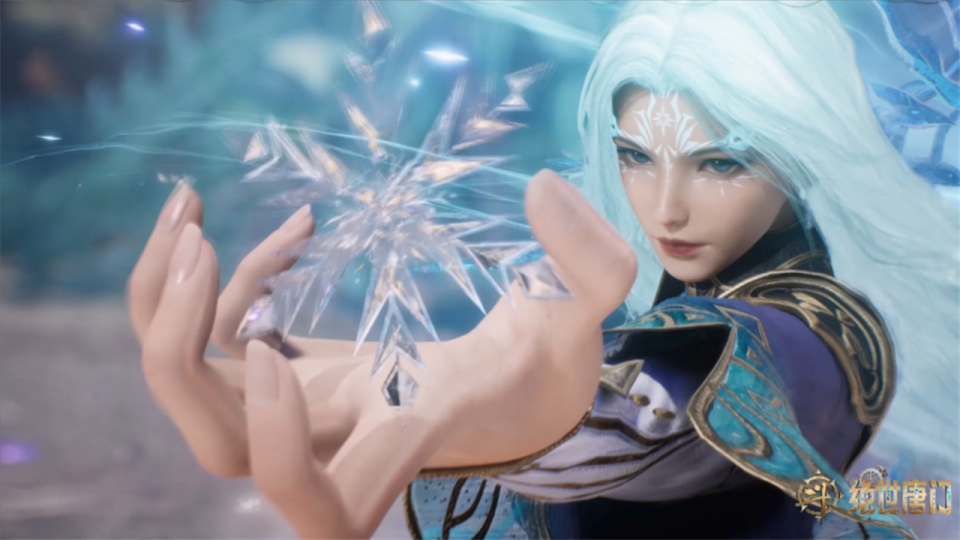 凌落宸回归,双冰控场二打七,一秒解决战斗,一个小细节被删减_腾讯新闻