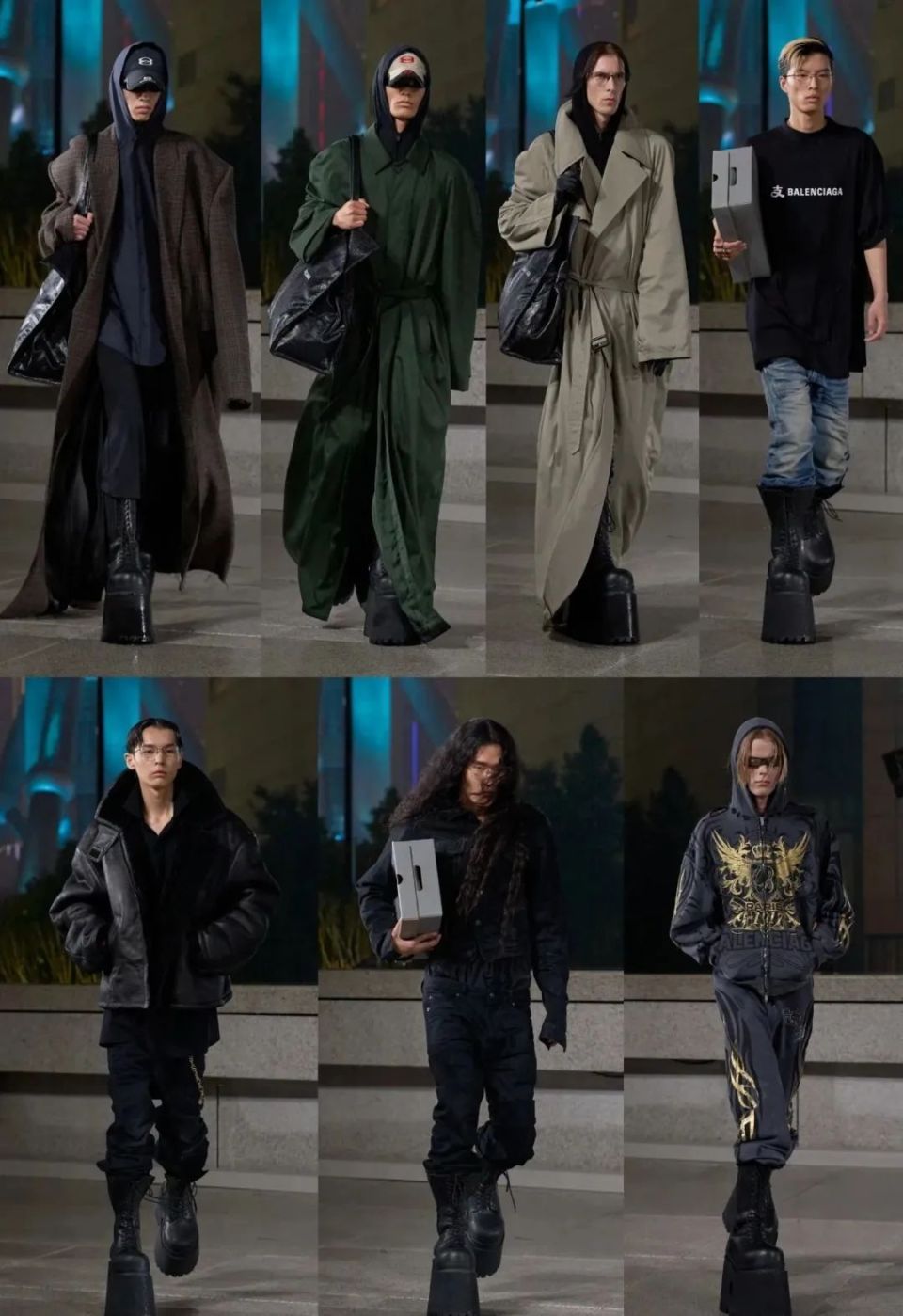 balenciaga 2025早春大秀登陆上海,李宇春,杨超越,刘浩然…明星荟萃