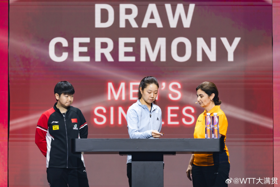WTT美国大满贯完整签表出炉：孙颖莎约战张本美和 林诗栋莫雷高德同区