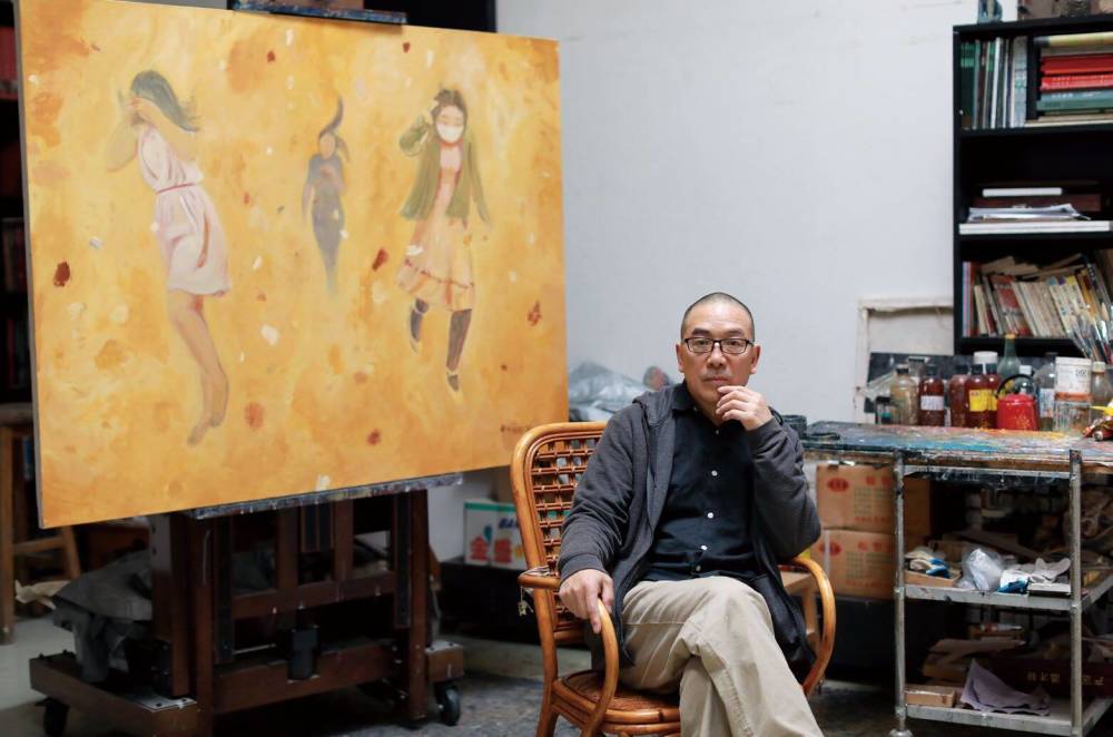 艺术家段正渠没有主要人物也没有主题