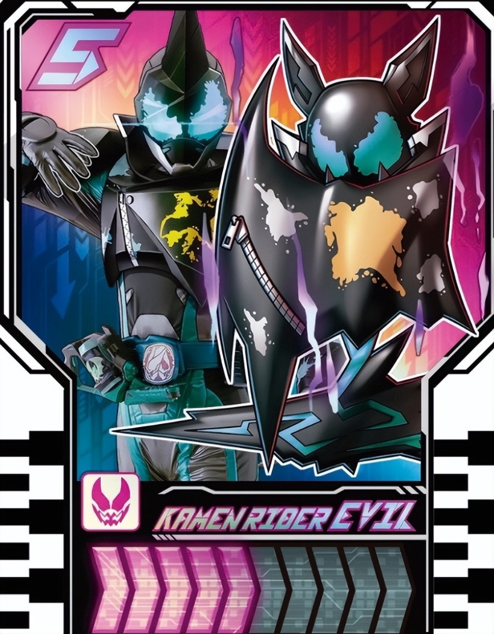 假面骑士歌查德四位二骑克米卡 帅气十足的不同种族蝙蝠克米_腾讯新闻