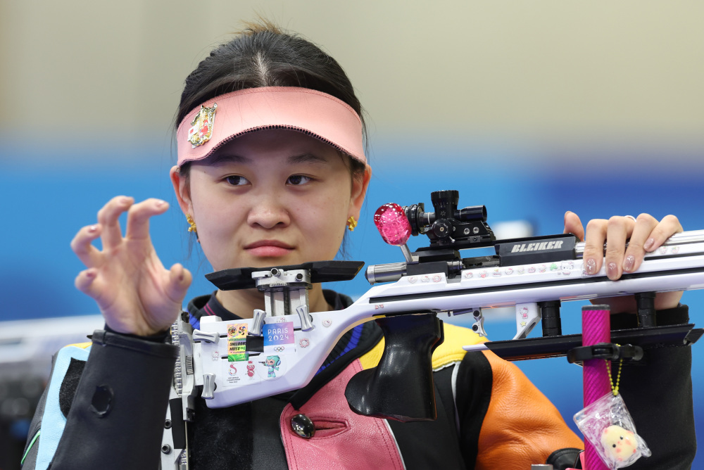 巴黎奥运会 | 射击——女子50米步枪三姿:中国选手张琼月获得铜牌
