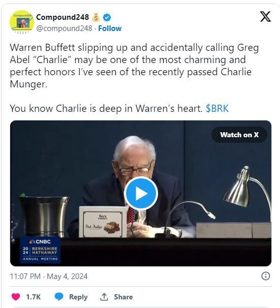 如果还有机会再跟芒格共度一天,巴菲特想做什么?