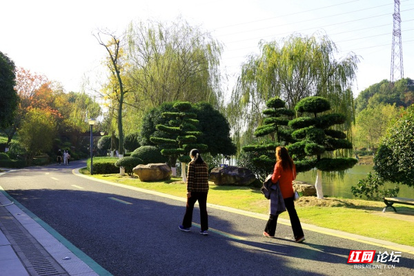 位於岳陽市岳陽樓區的王家河公園因河得名,6公里長的王家河如玉帶