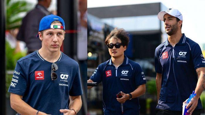 f1劳森没戏角田裕毅位置稳了明年继续搭档里卡多