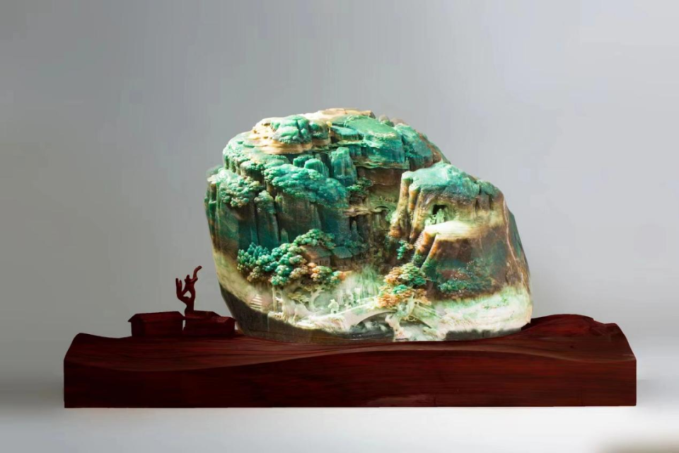 镇平玉雕闪耀第四届中国工艺美术博览会