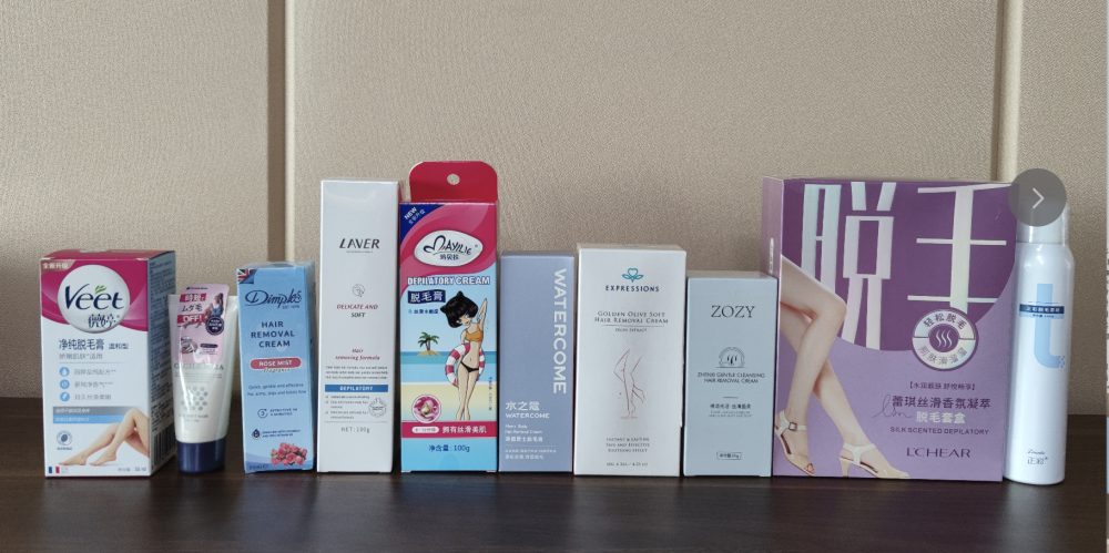 10款脱毛膏测评:有产品试用后出现皮肤红肿刺痛