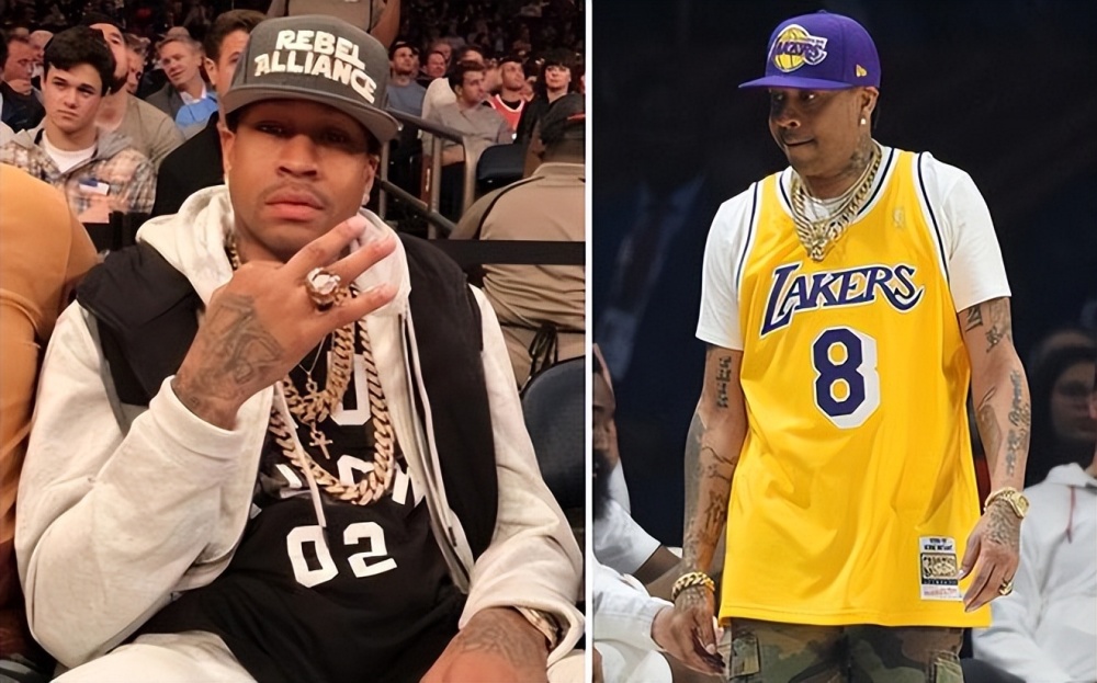 艾弗森中国行现身夜店,穿一身嘻哈被众多辣妹簇拥_腾讯新闻