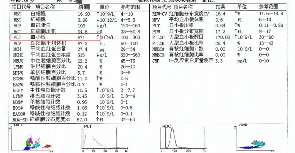 血常规危急值图片