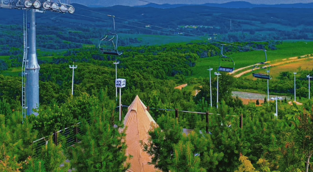 在22c的夏天邂逅四季天定山