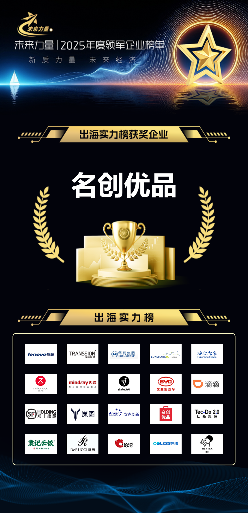 名创优品入选2025“未来力量”出海实力榜以IP驱动中国品牌闪耀全球-腾讯新闻