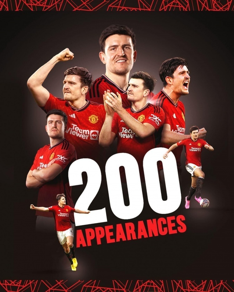 马奎尔达成曼联200场里程碑共收获9进球7助攻联赛杯冠军