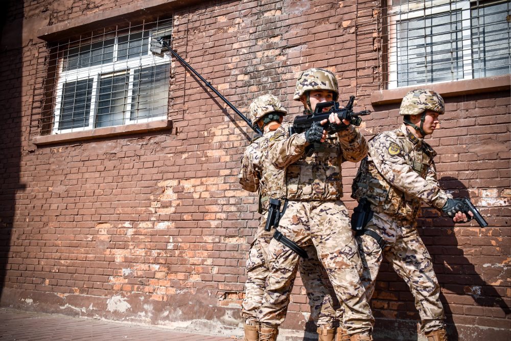 武警特战训练图片图片