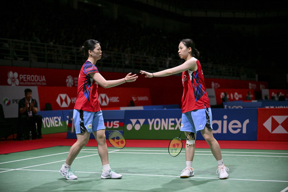 羽毛球——马来西亚大师赛:李怡婧/罗徐敏晋级女双八强