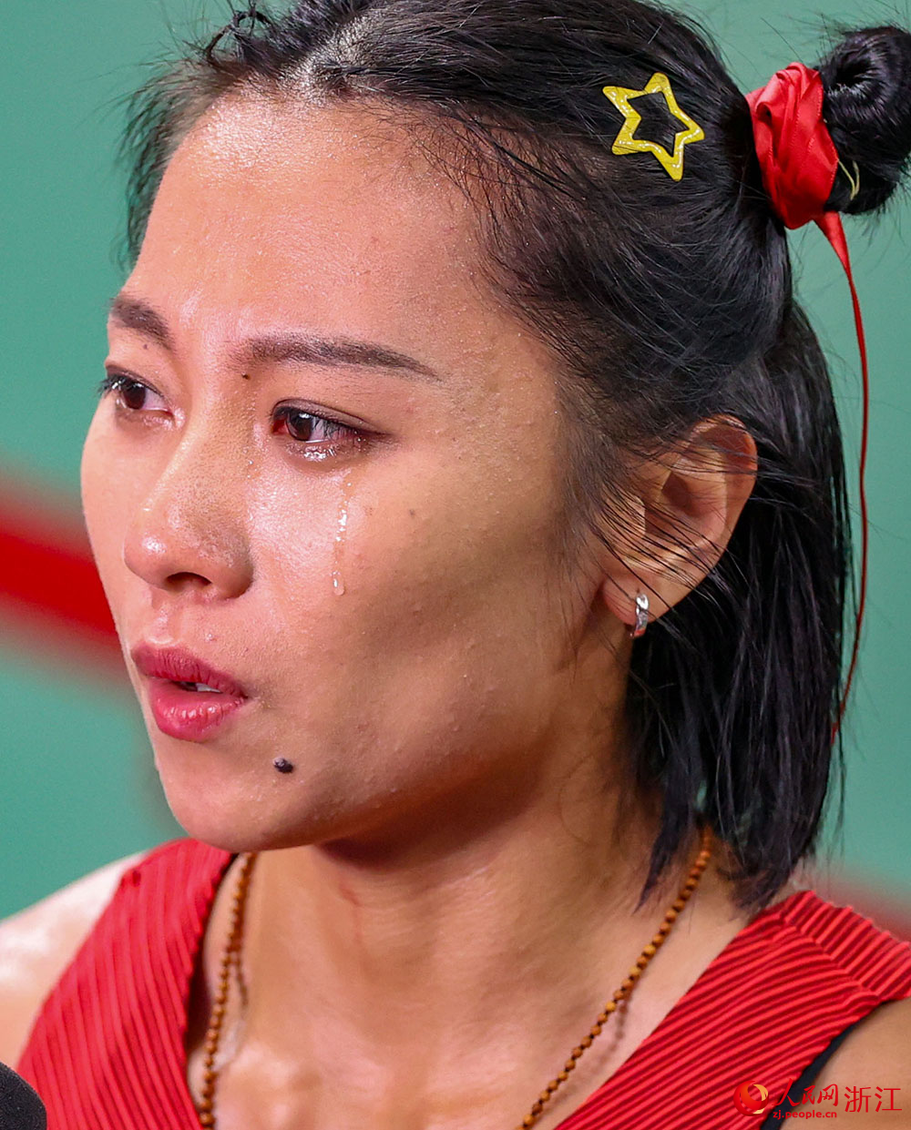 杭州亚运会葛曼棋女子百米摘金