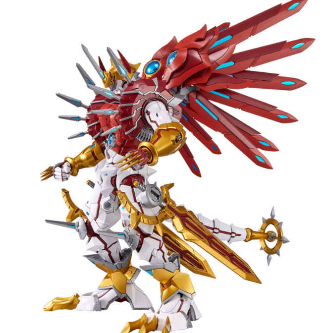 数码宝贝超霸气的闪光暴龙兽拼装模型这系列头一次出驯兽师