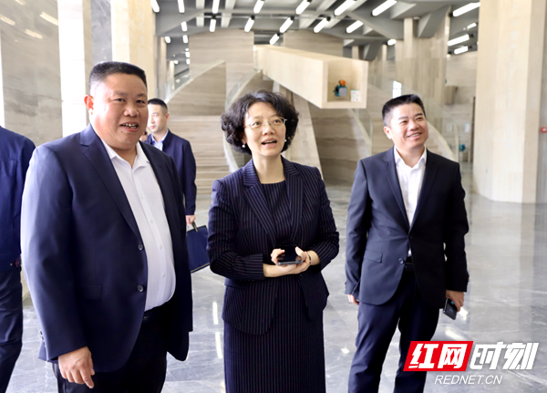 程蓓到邵阳经济技术开发区调研重点企业运行及产业园区管理体制改革工作