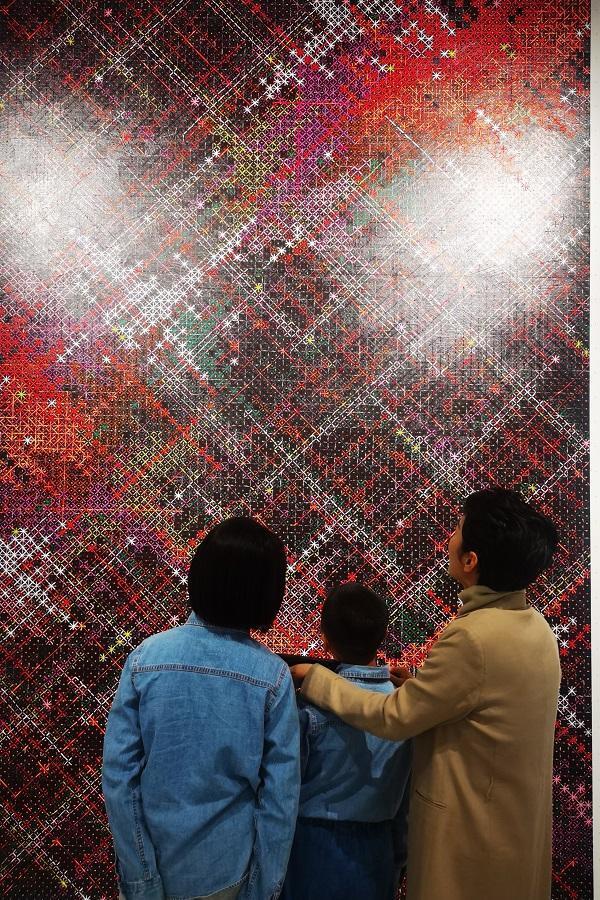 中国著名当代艺术家丁乙作品展在太原举办