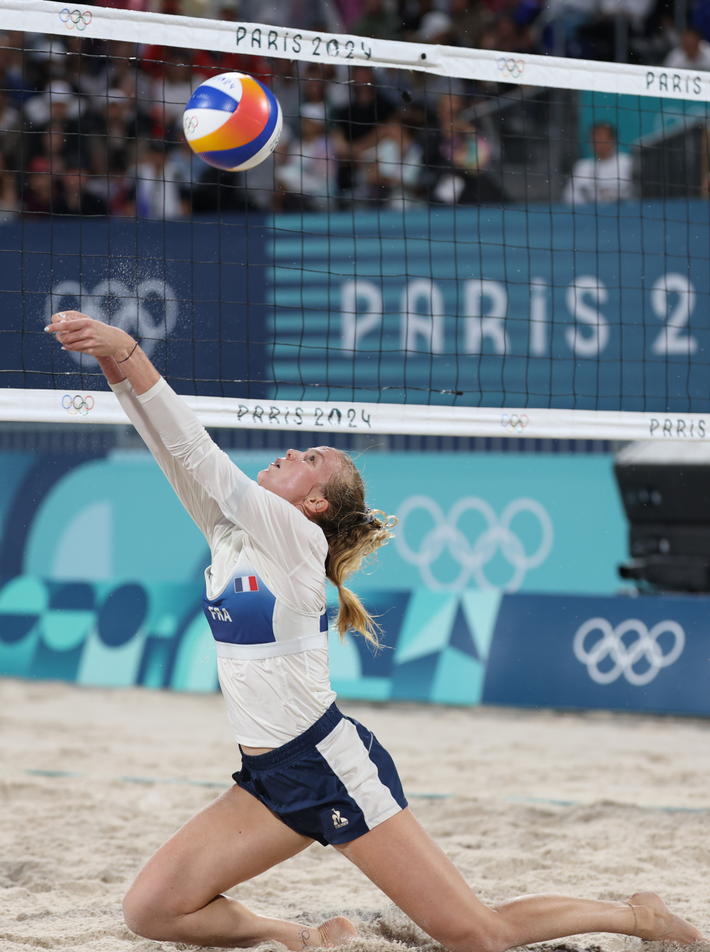 巴黎奥运会丨沙滩排球——女子幸运失败者赛:日本组合获胜