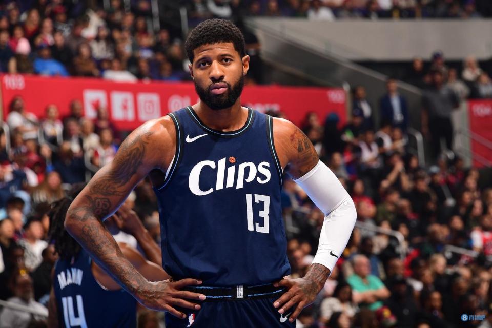 快船官方:乔治腹股沟酸痛 下半场不回归!-腾讯新闻