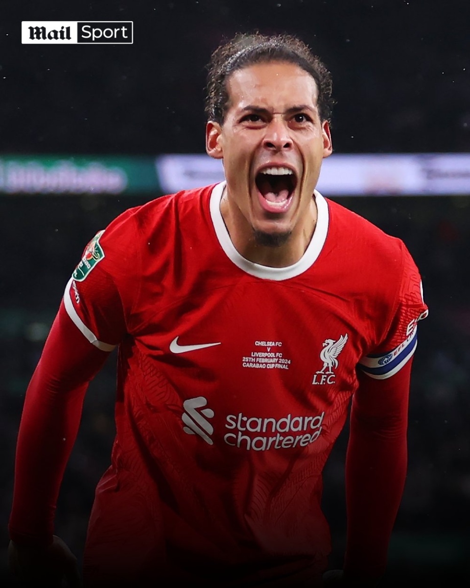 莱因克尔盛赞范迪克:他是绝对的老大