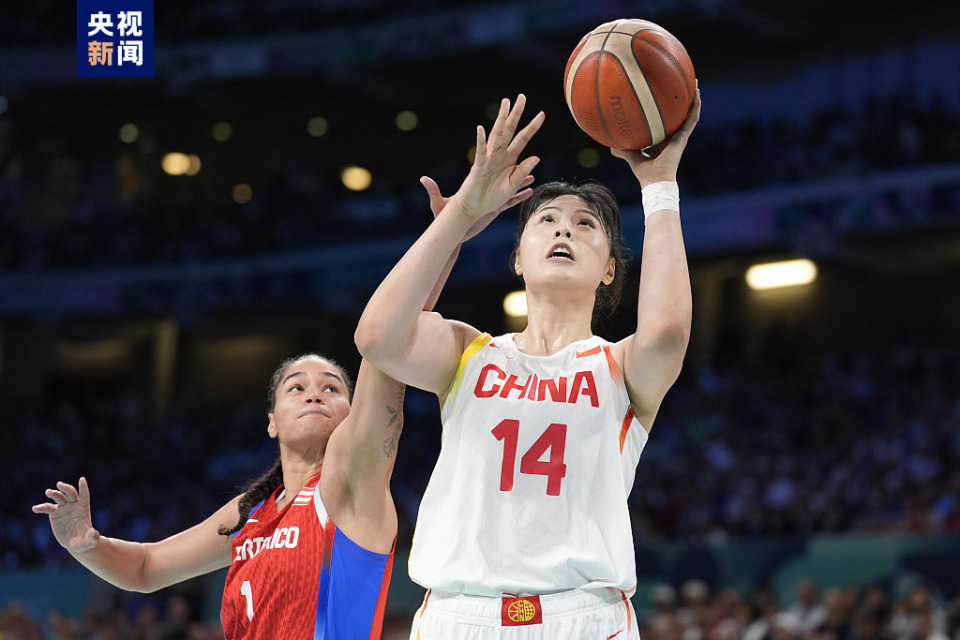 中国女篮取得巴黎奥运会首胜