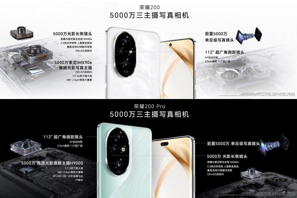 荣耀200系列参数配置对比,两个版本该怎么选?