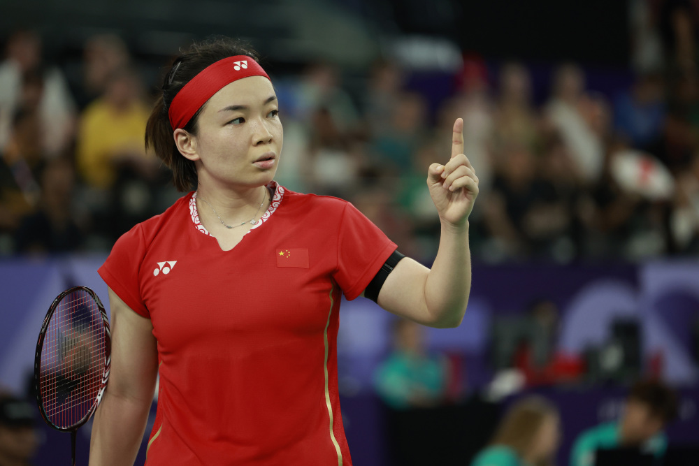 巴黎奥运会丨羽毛球——女双四分之一决赛:陈清晨/贾一凡晋级(2)