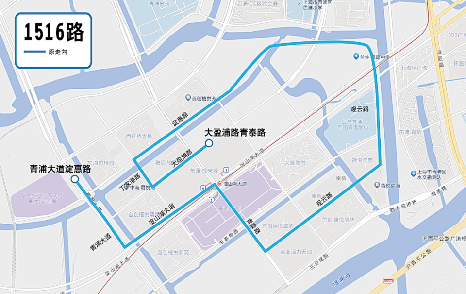 青浦15路公交车路线图图片