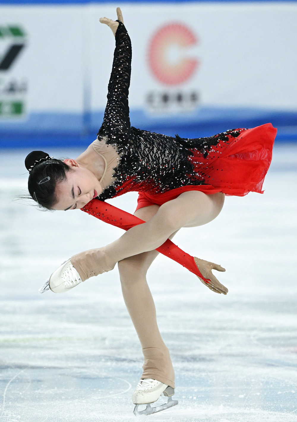 花样滑冰——公开组团体赛女单短节目赛况